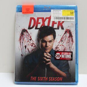 Dexter The Sixth Season Preowned or Used Blu Ray DVD 3 Disc Set